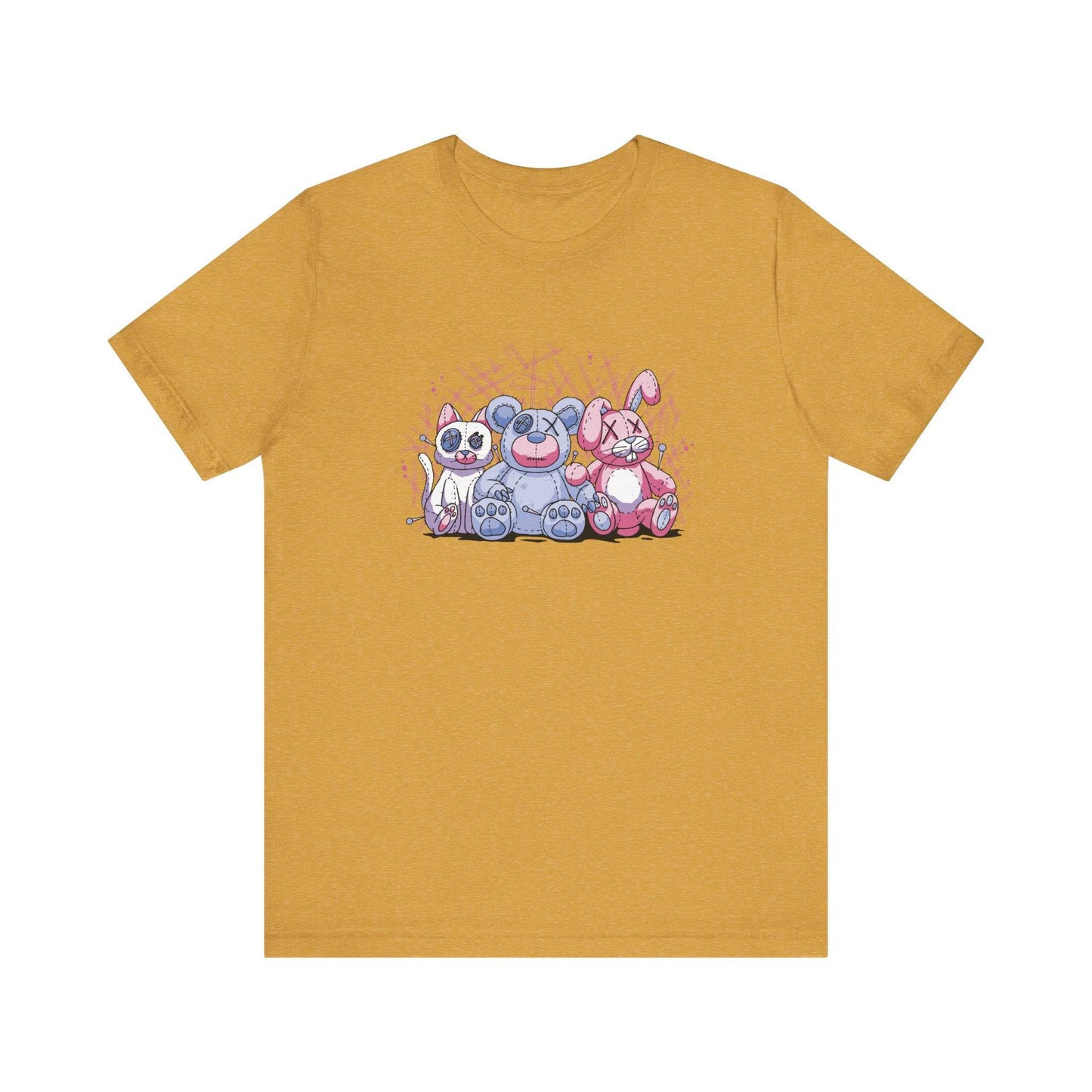 Pastel Goth Stuffed Animals - FNAF Inspired Cute Spooky Tee - Goateez Style