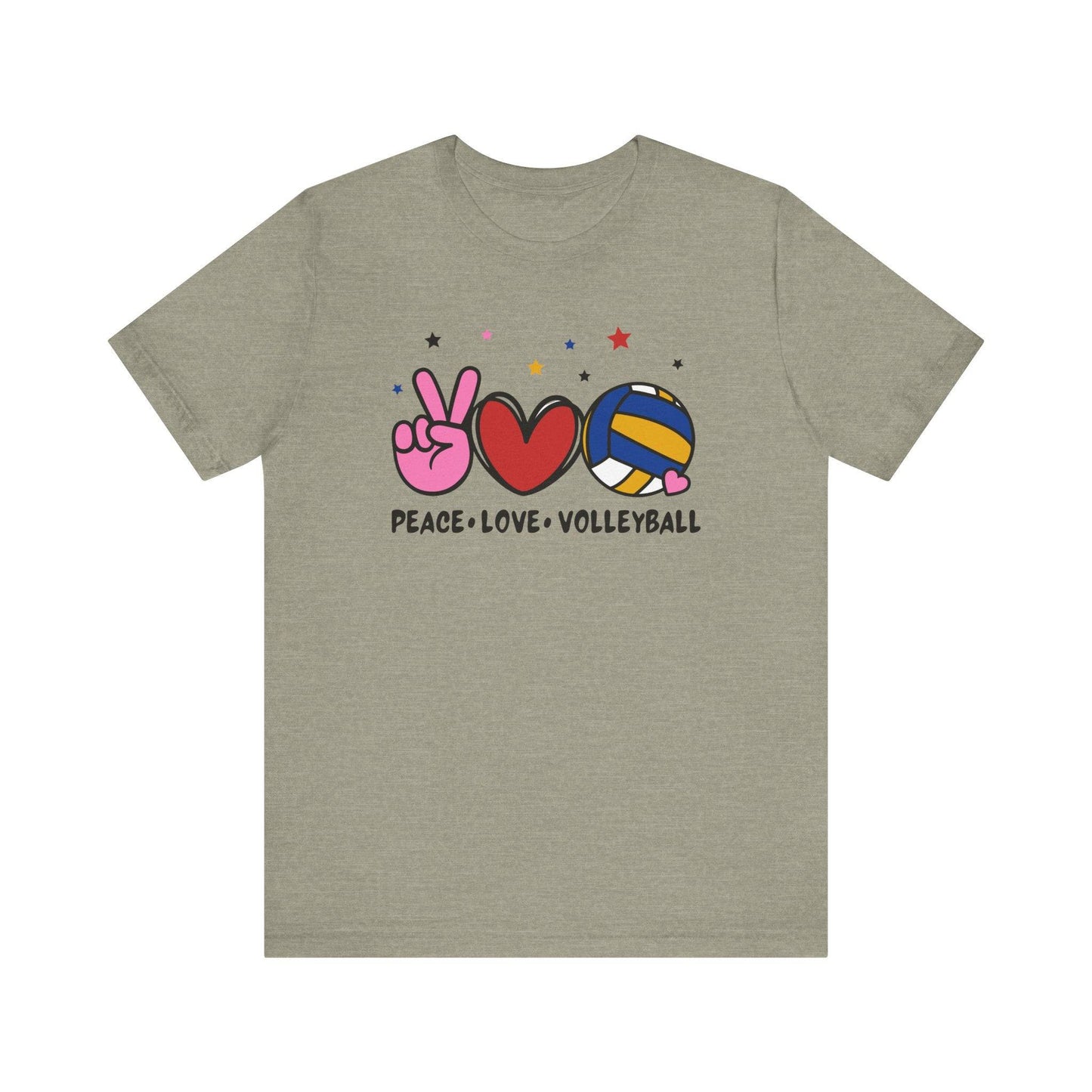 Peace Love Volleyball T-Shirt - Goateez Style