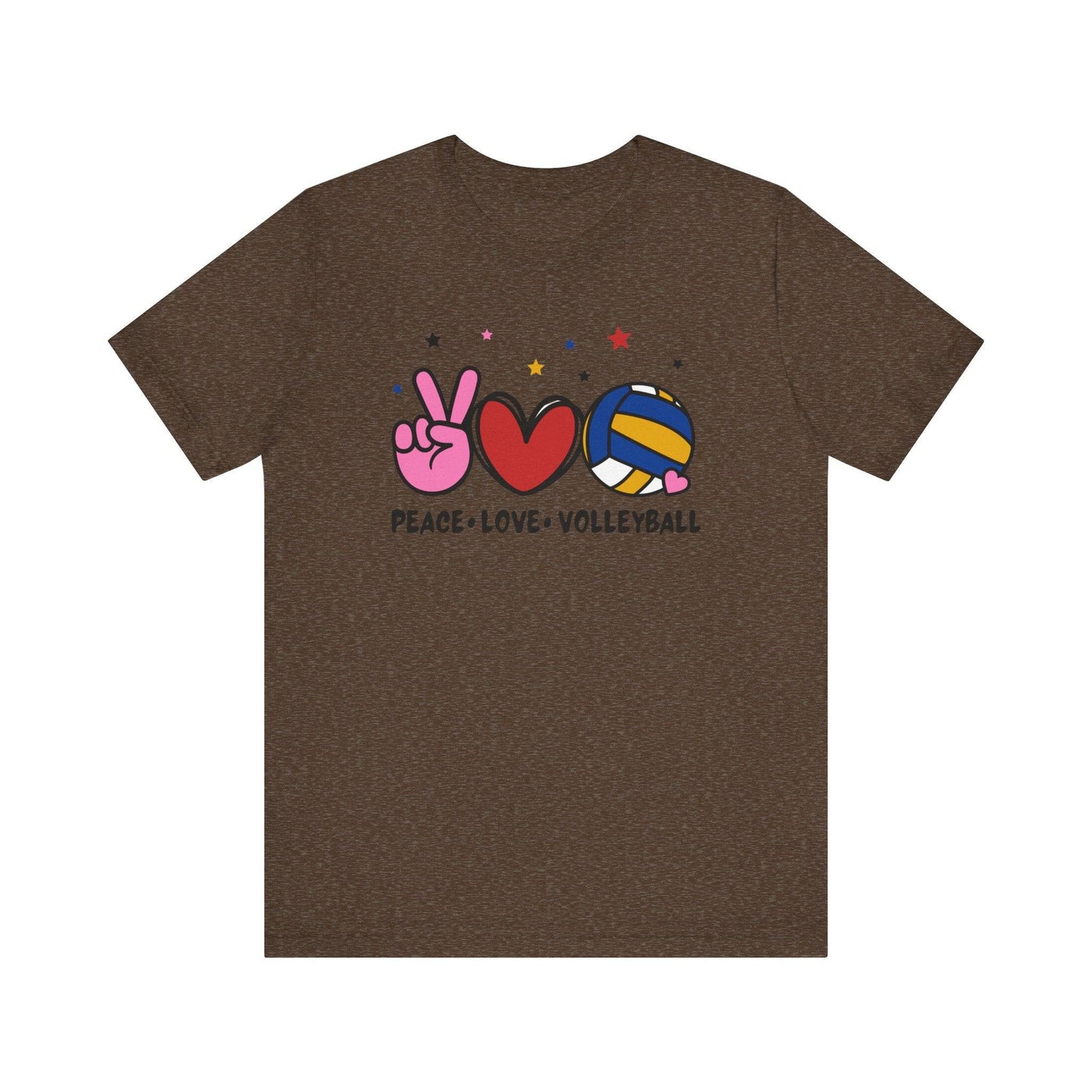 Peace Love Volleyball T-Shirt - Goateez Style