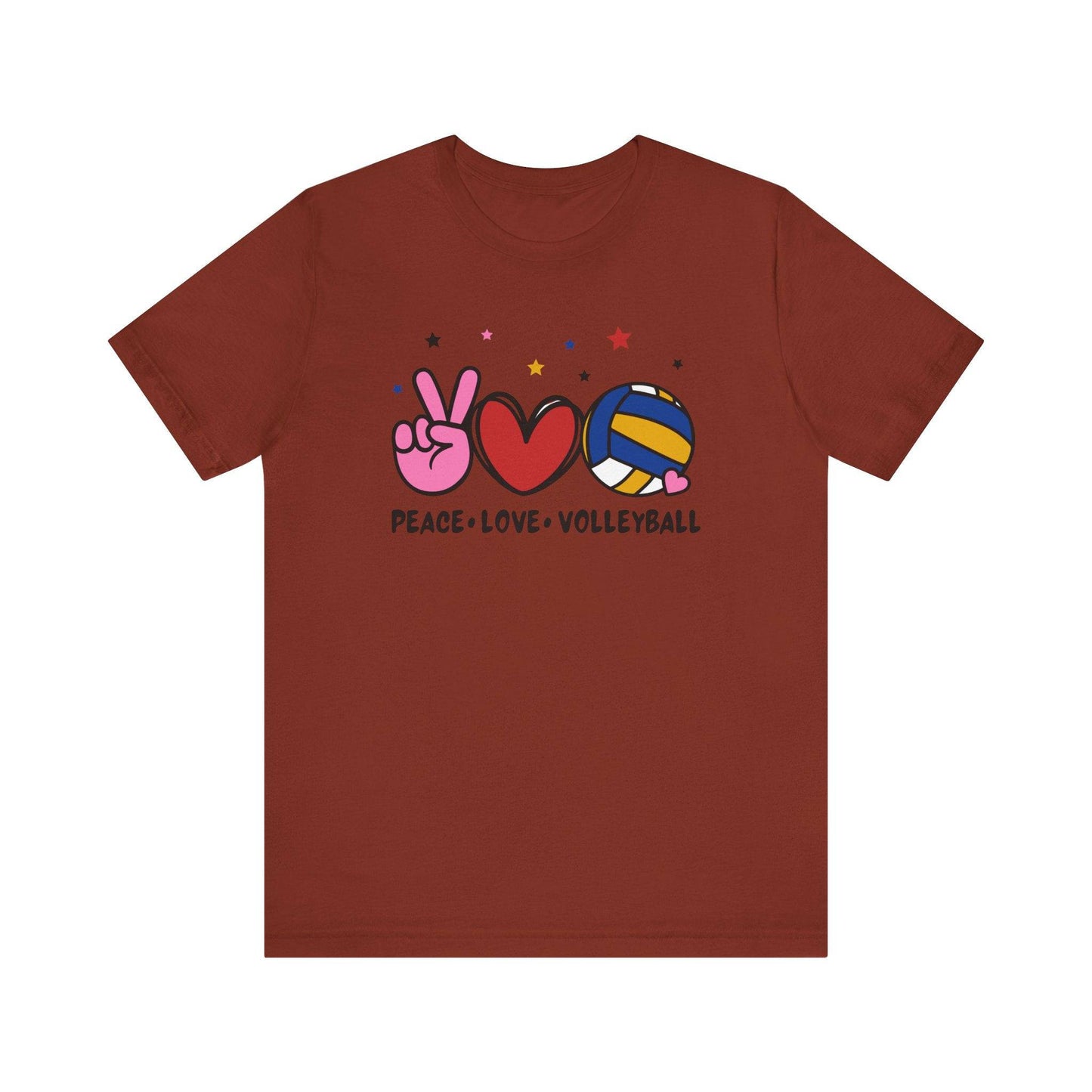 Peace Love Volleyball T-Shirt - Goateez Style