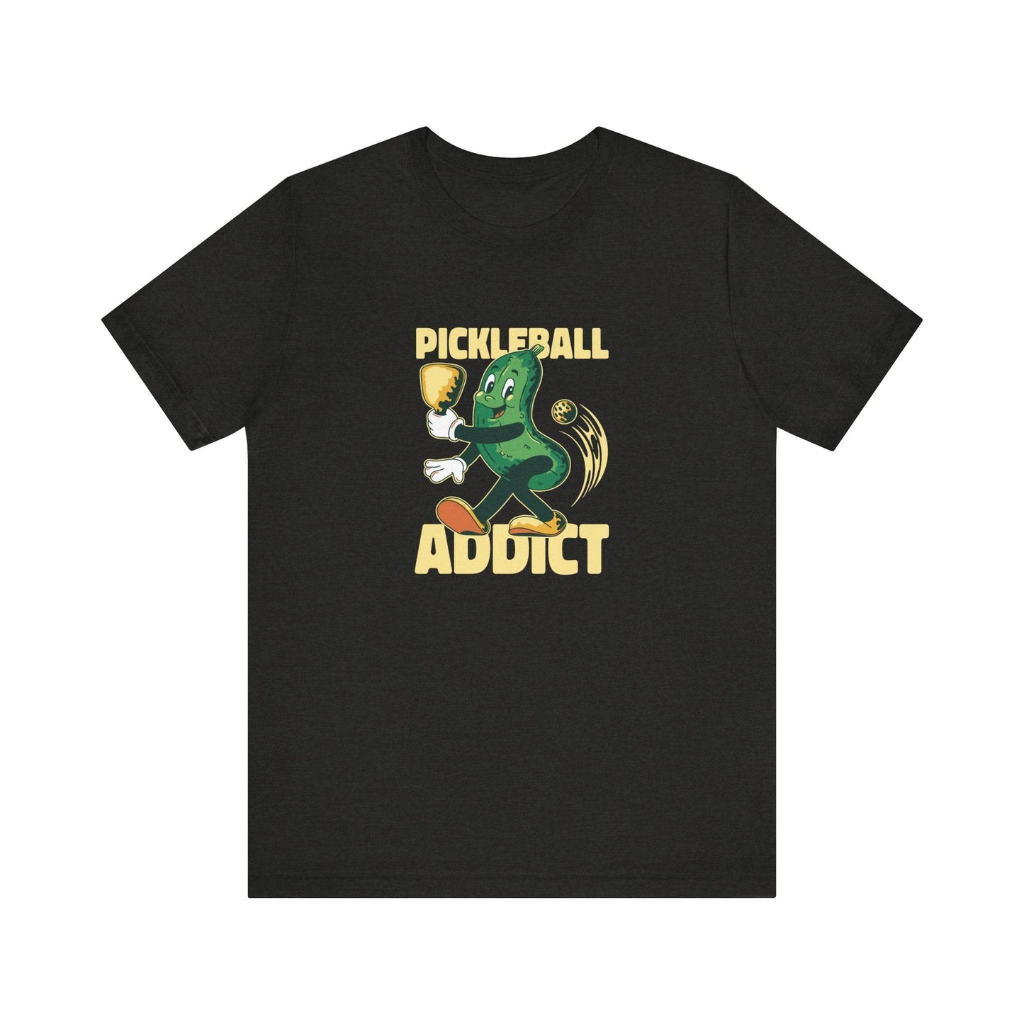 Pickleball Addict T-Shirt - Funny Pickleball Enthusiast Tee - Goateez Style