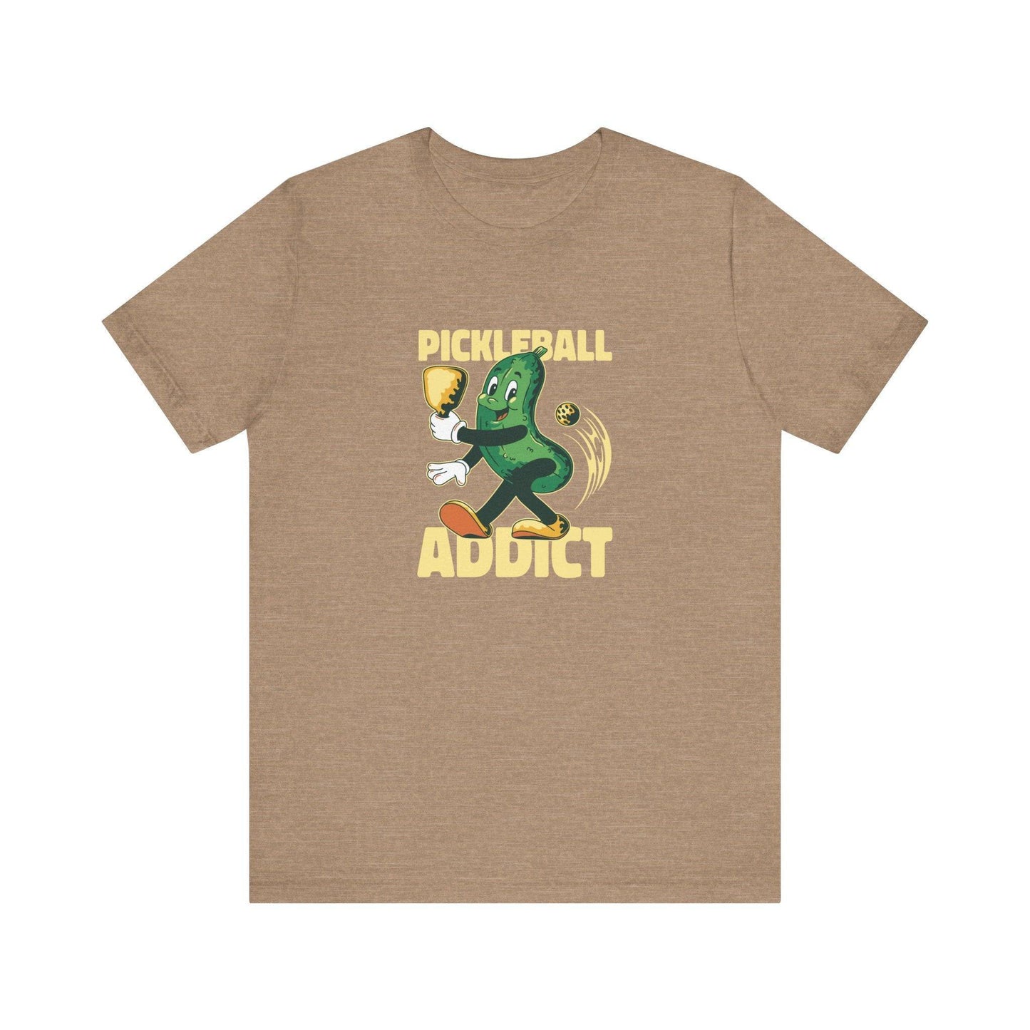 Pickleball Addict T-Shirt - Funny Pickleball Enthusiast Tee - Goateez Style