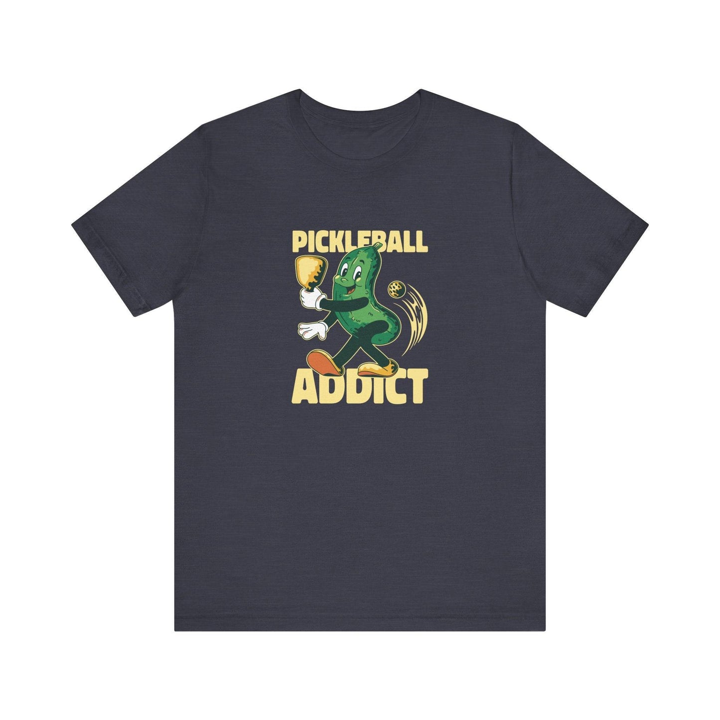 Pickleball Addict T-Shirt - Funny Pickleball Enthusiast Tee - Goateez Style