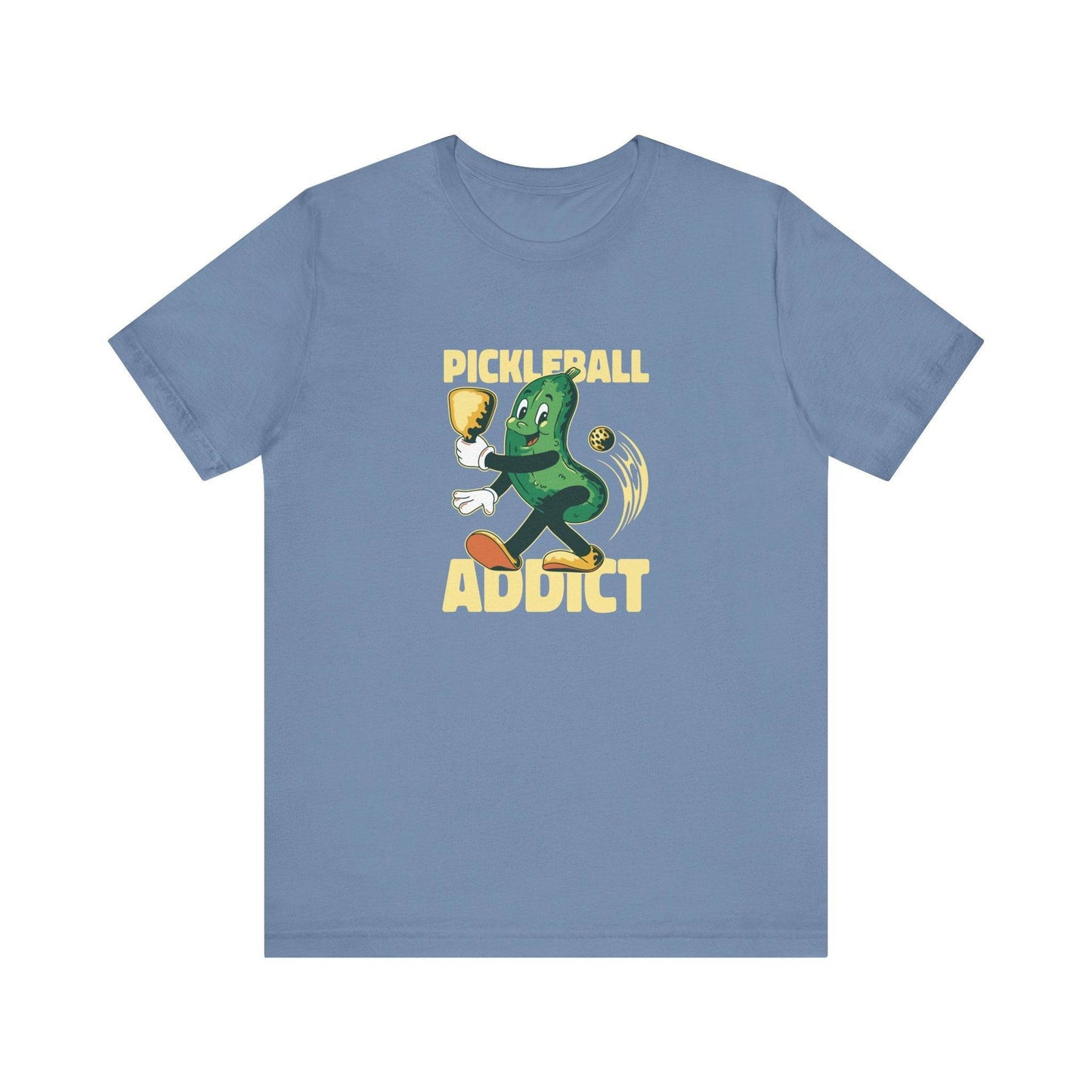 Pickleball Addict T-Shirt - Funny Pickleball Enthusiast Tee - Goateez Style