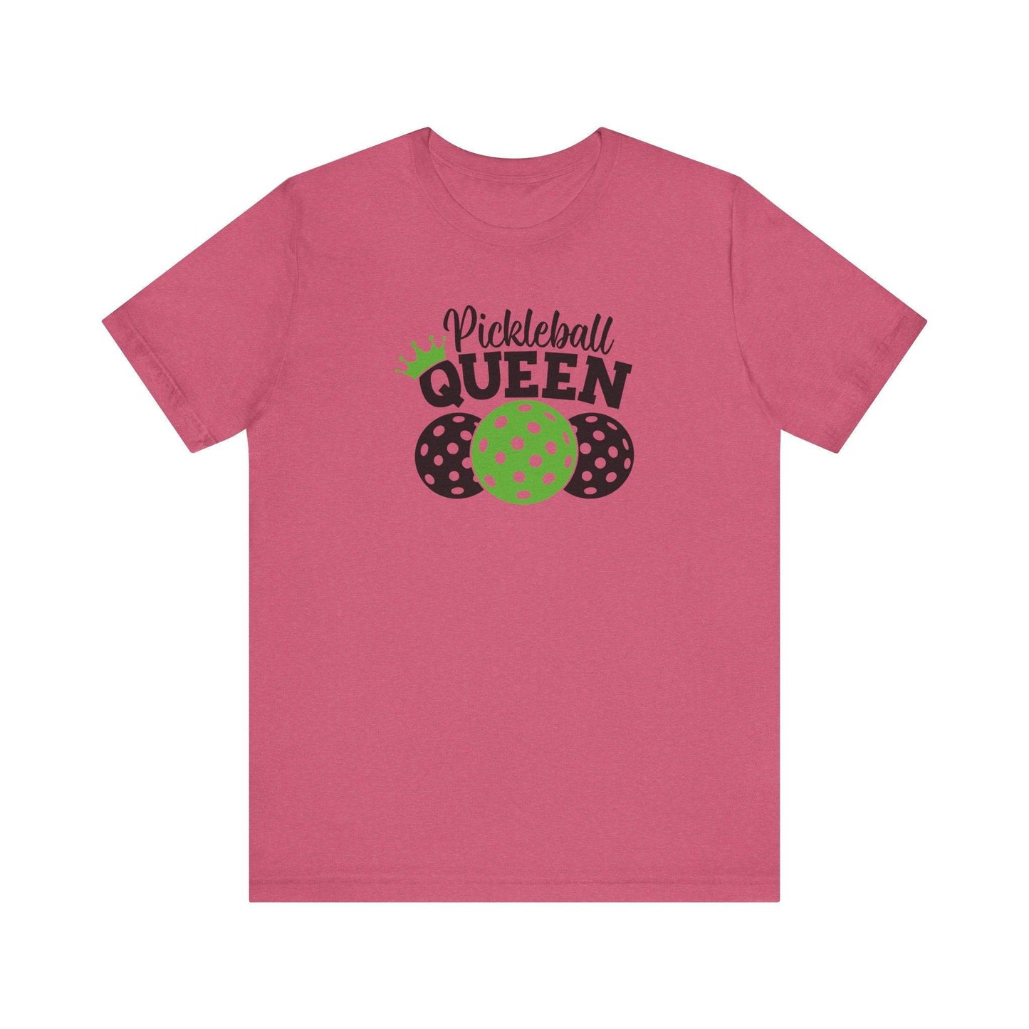 Pickleball Queen T-Shirt - Fun Pickleball Graphic Tee for Women - Goateez Style