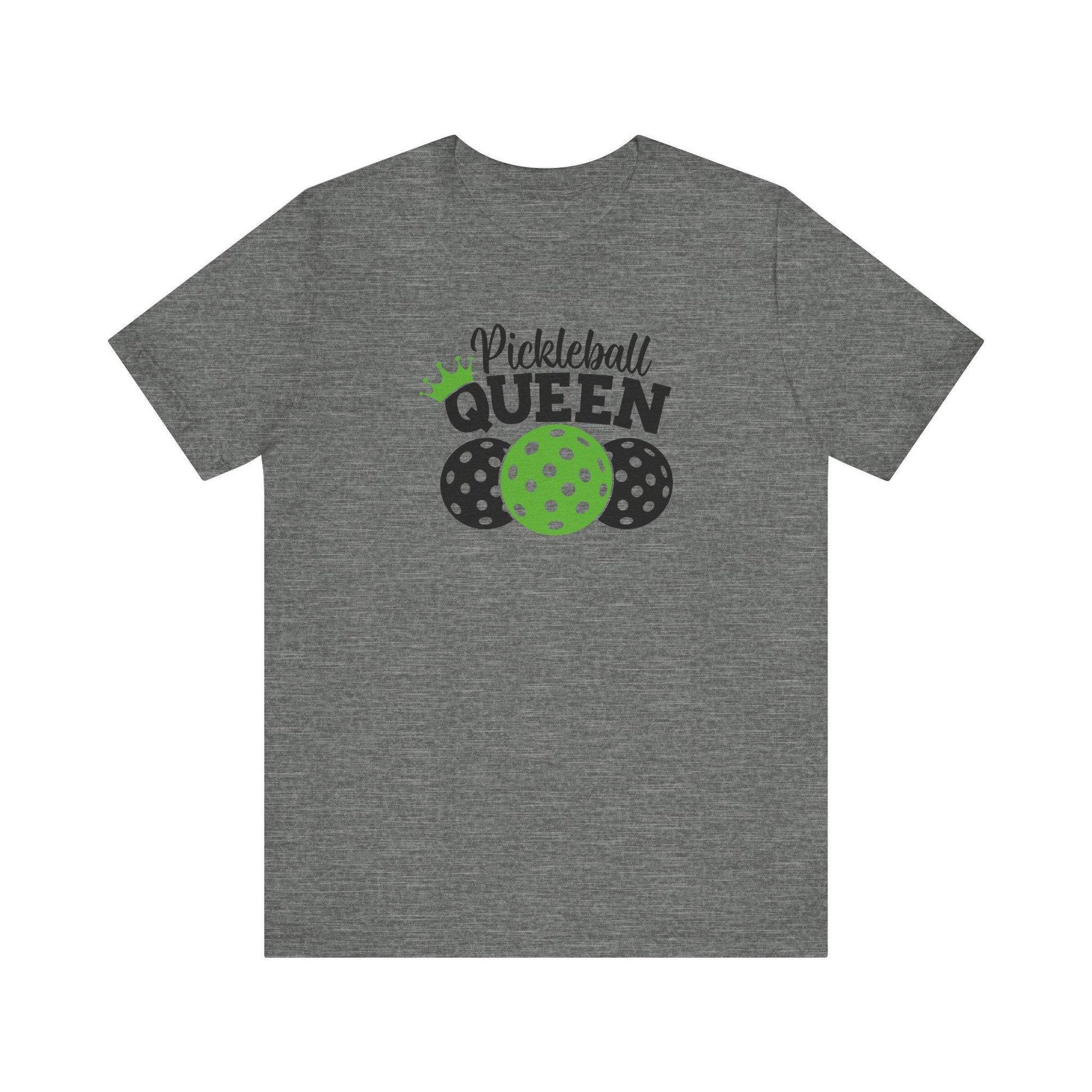 Pickleball Queen T-Shirt - Fun Pickleball Graphic Tee for Women - Goateez Style