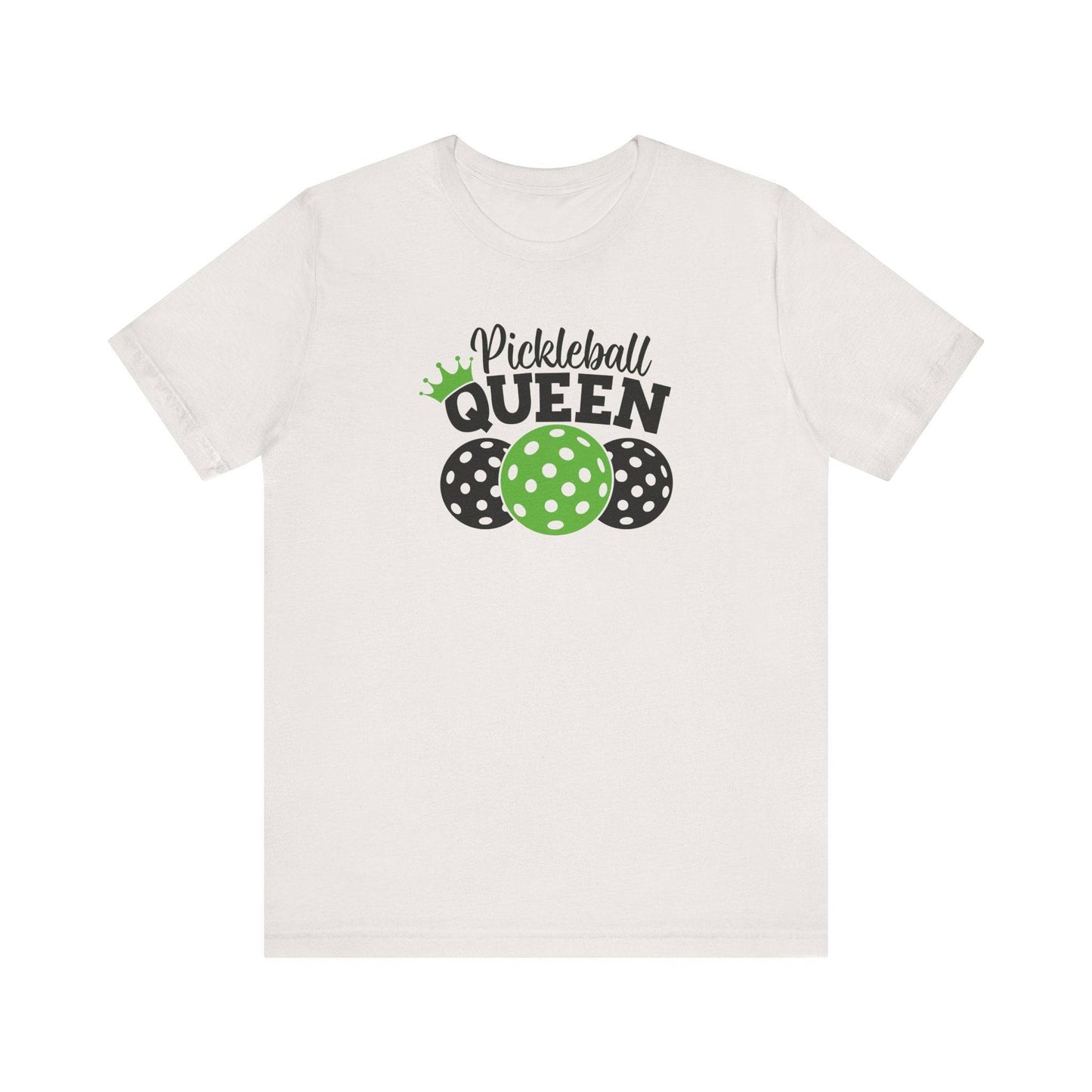 Pickleball Queen T-Shirt - Fun Pickleball Graphic Tee for Women - Goateez Style