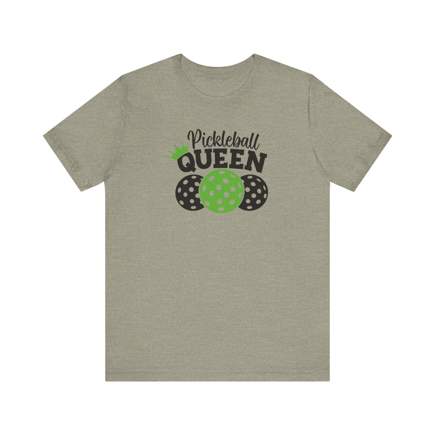 Pickleball Queen T-Shirt - Fun Pickleball Graphic Tee for Women - Goateez Style