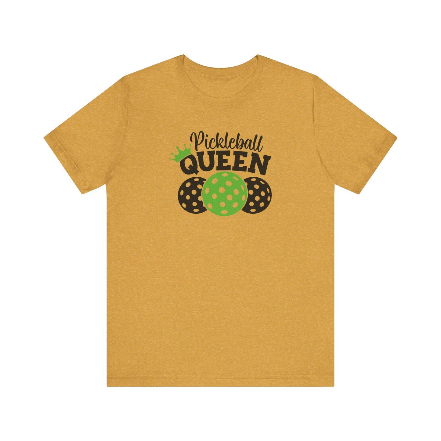 Pickleball Queen T-Shirt - Fun Pickleball Graphic Tee for Women - Goateez Style