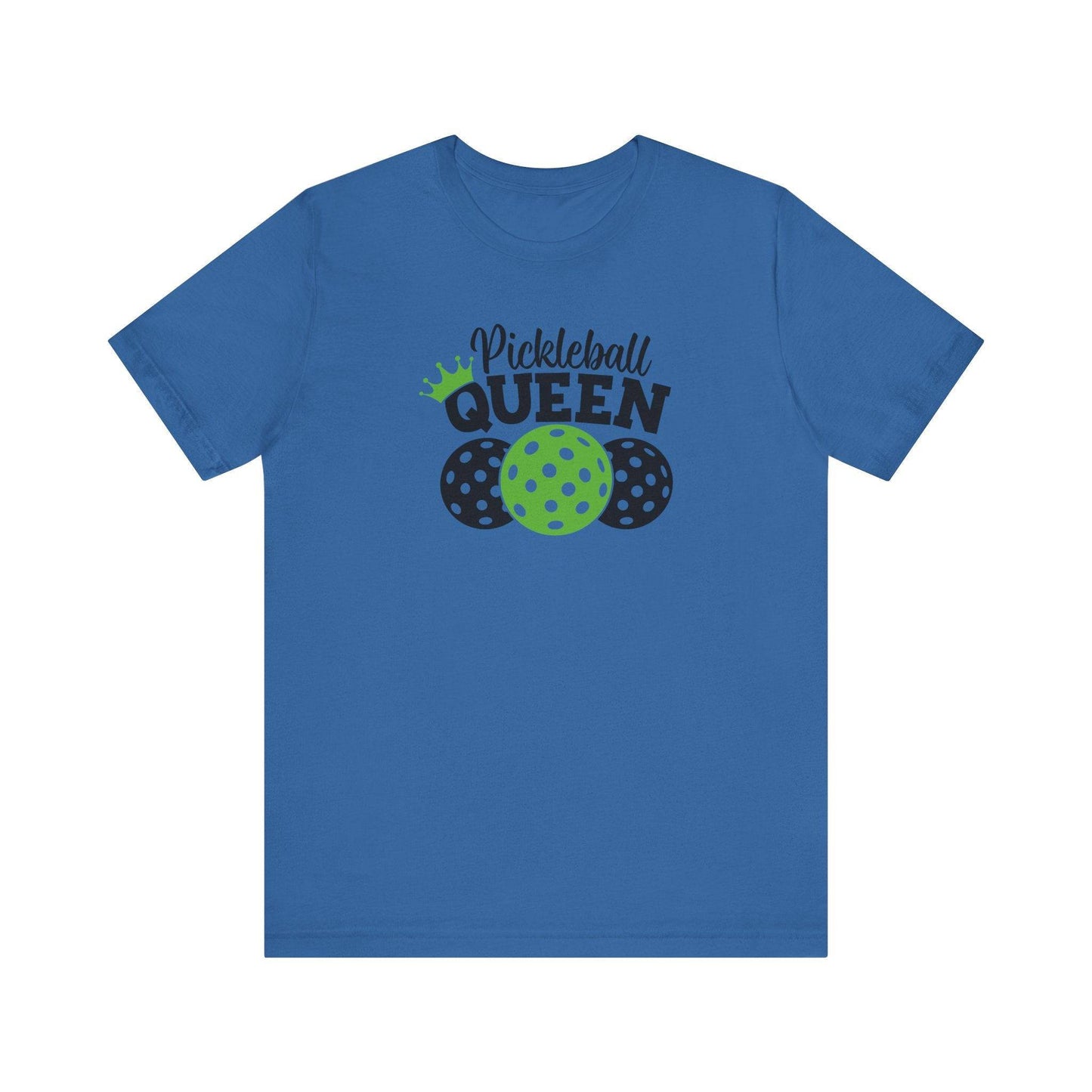 Pickleball Queen T-Shirt - Fun Pickleball Graphic Tee for Women - Goateez Style