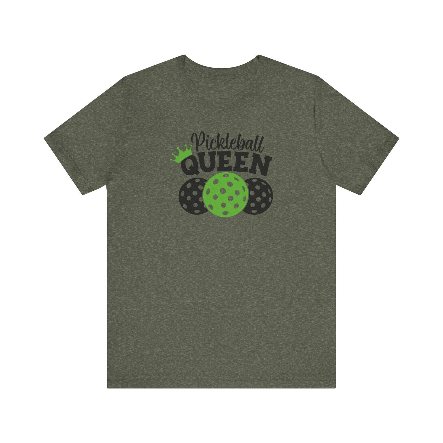 Pickleball Queen T-Shirt - Fun Pickleball Graphic Tee for Women - Goateez Style