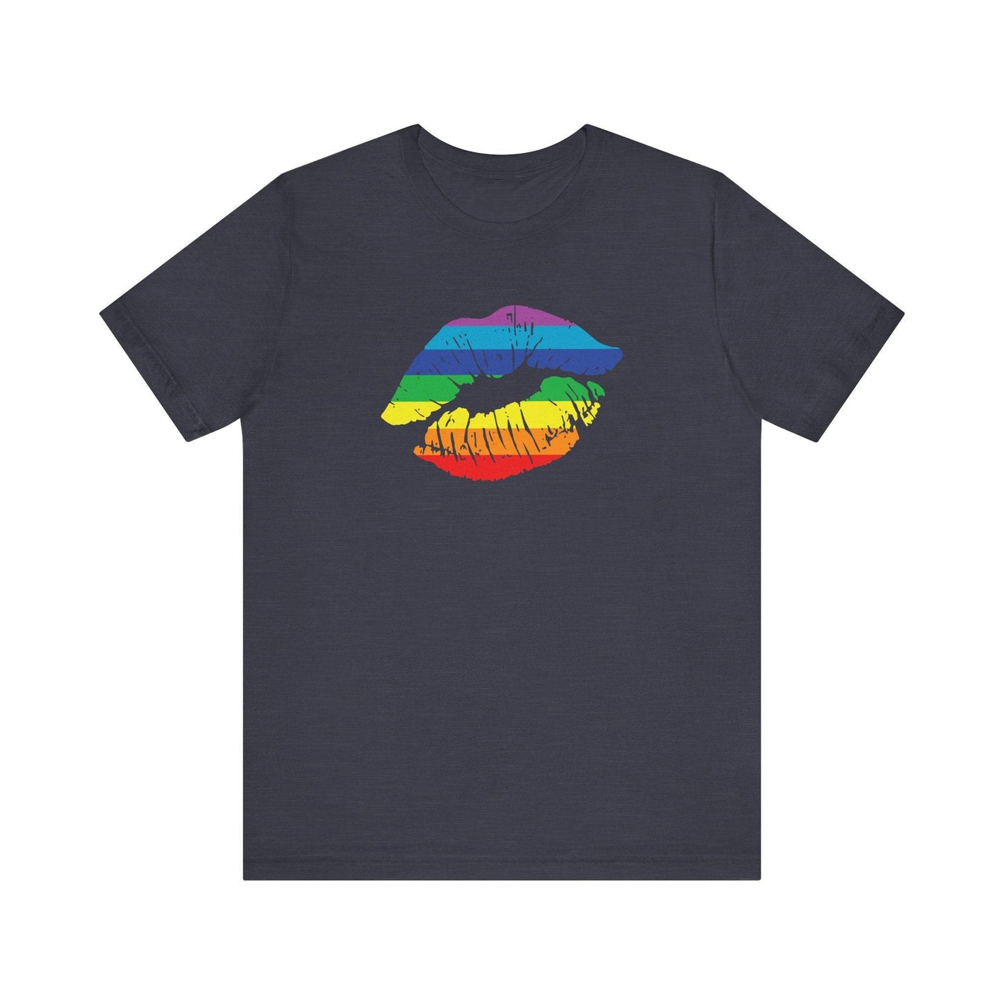 Rainbow Lips LGBTQ Pride T-Shirt - Goateez Style