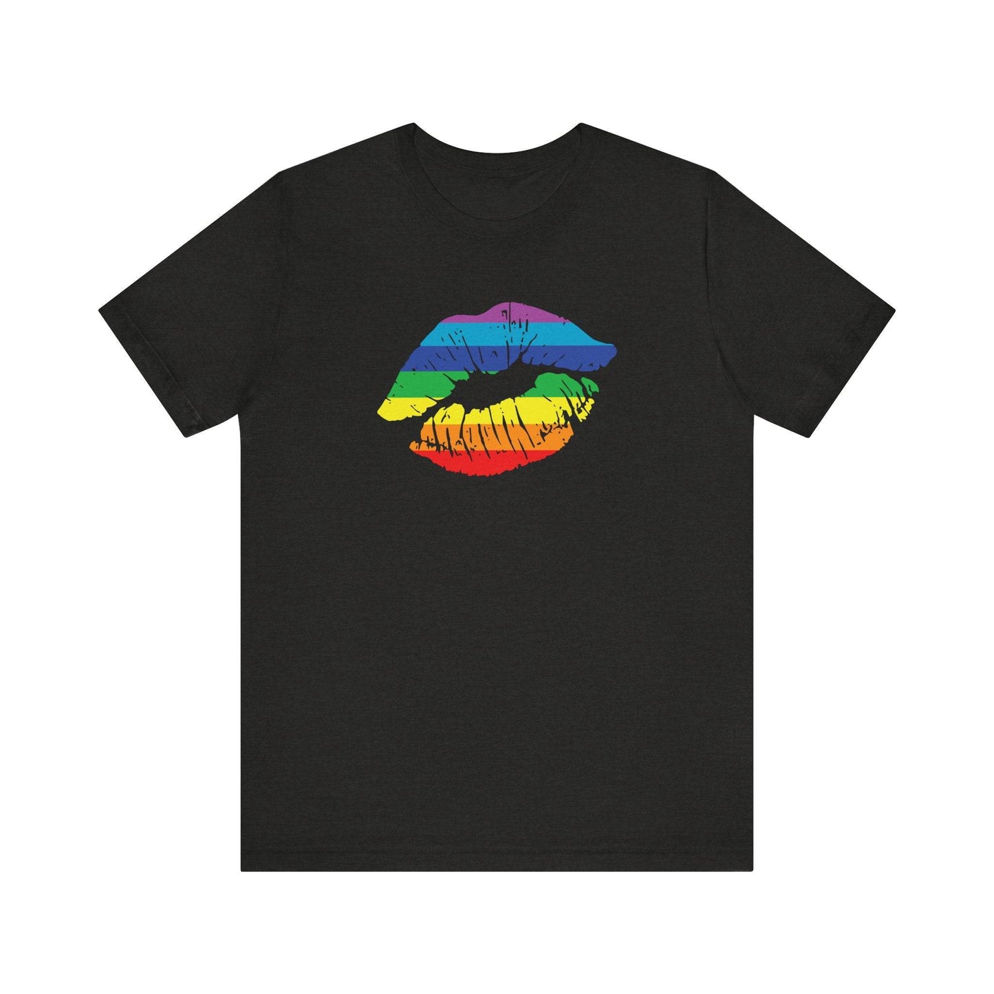 Rainbow Lips LGBTQ Pride T-Shirt - Goateez Style