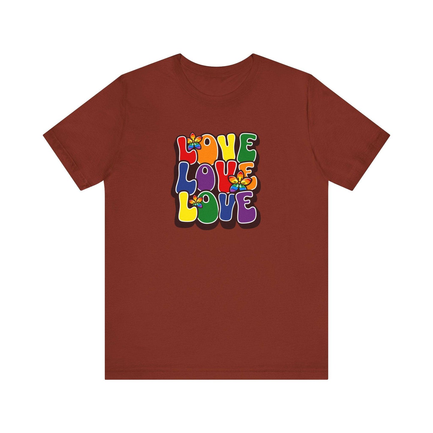 Rainbow Love - Vibrant Pride Tee - Goateez Style