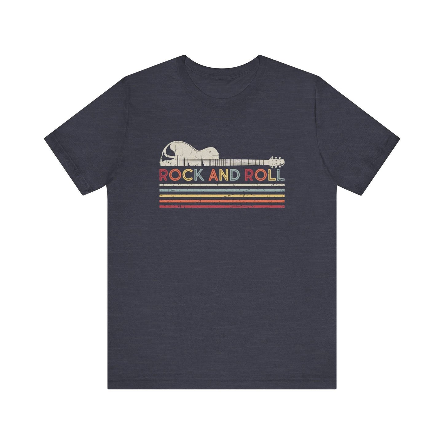Retro Rock and Roll T-Shirt - Vintage Concert Band Tee for Music Lovers - Goateez Style