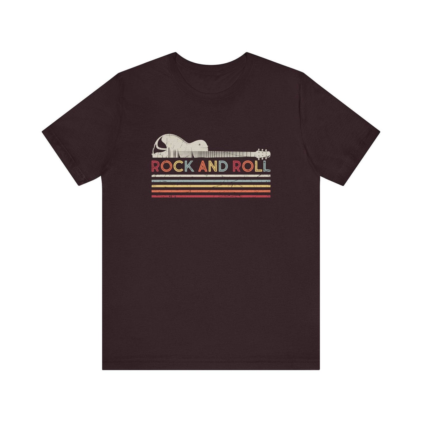 Retro Rock and Roll T-Shirt - Vintage Concert Band Tee for Music Lovers - Goateez Style