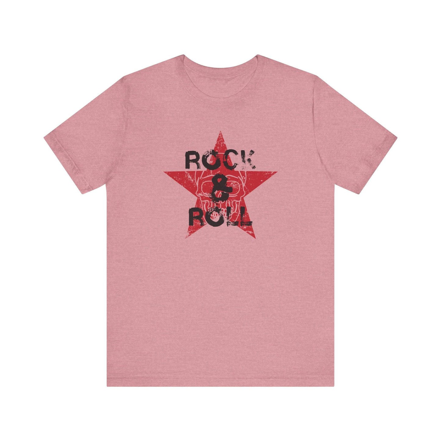 Rock & Roll Skull Star - Vintage Music T-Shirt - Goateez Style