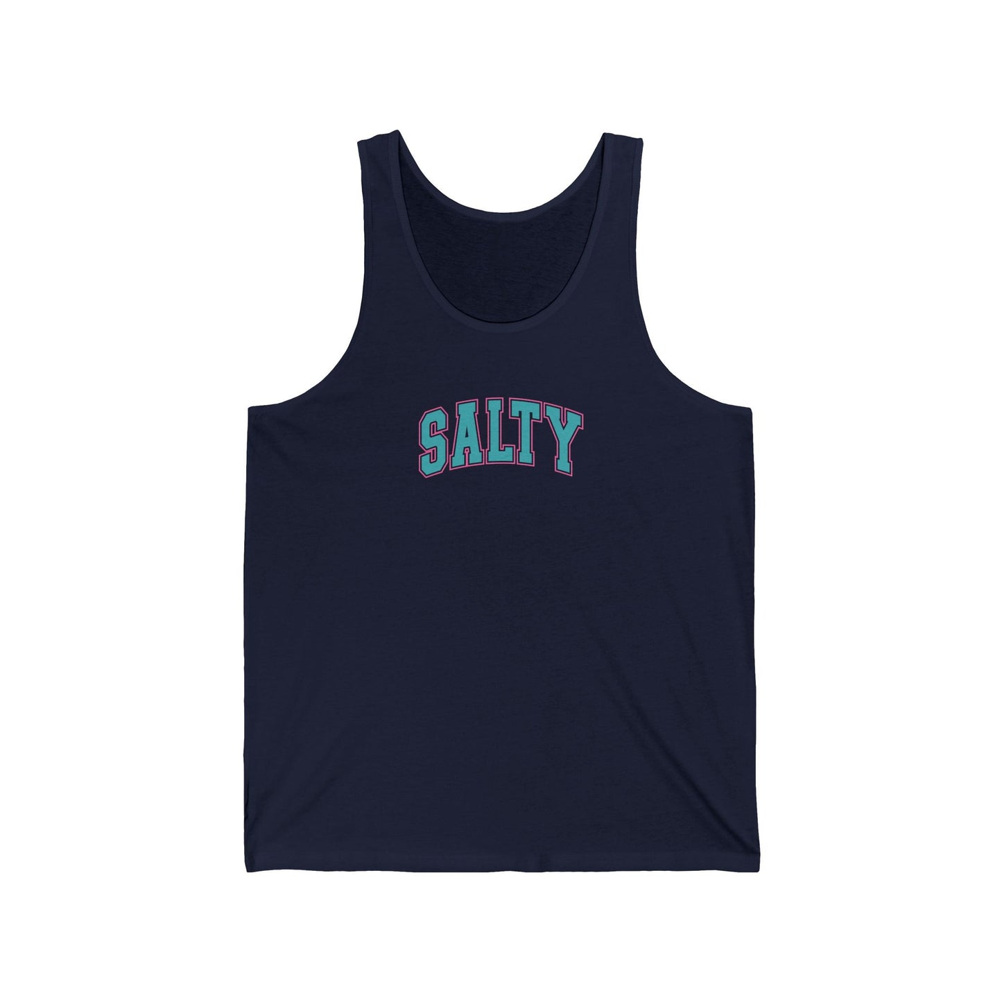 Salty Graphic Tank Top - Fun & Bold Summer Shirt - Goateez Style