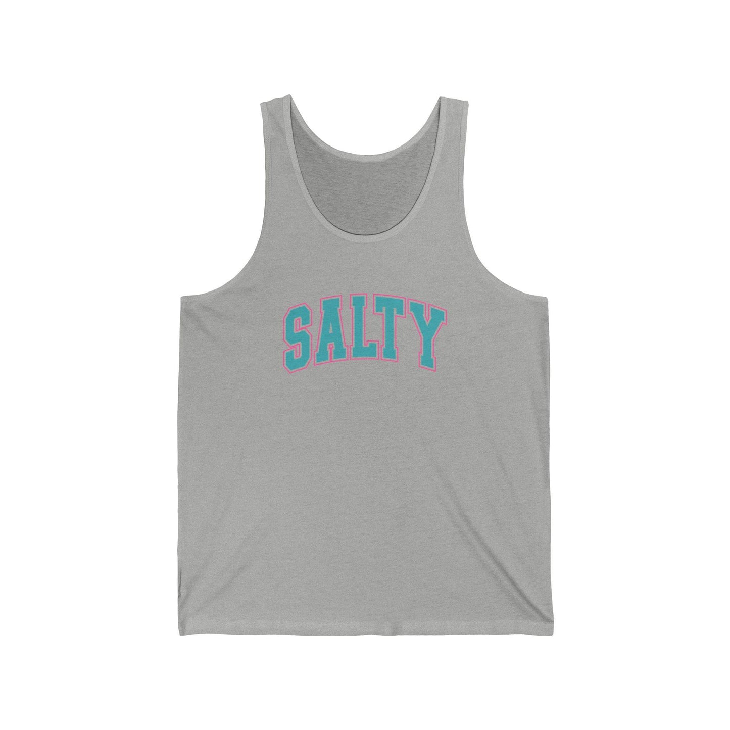 Salty Graphic Tank Top - Fun & Bold Summer Shirt - Goateez Style