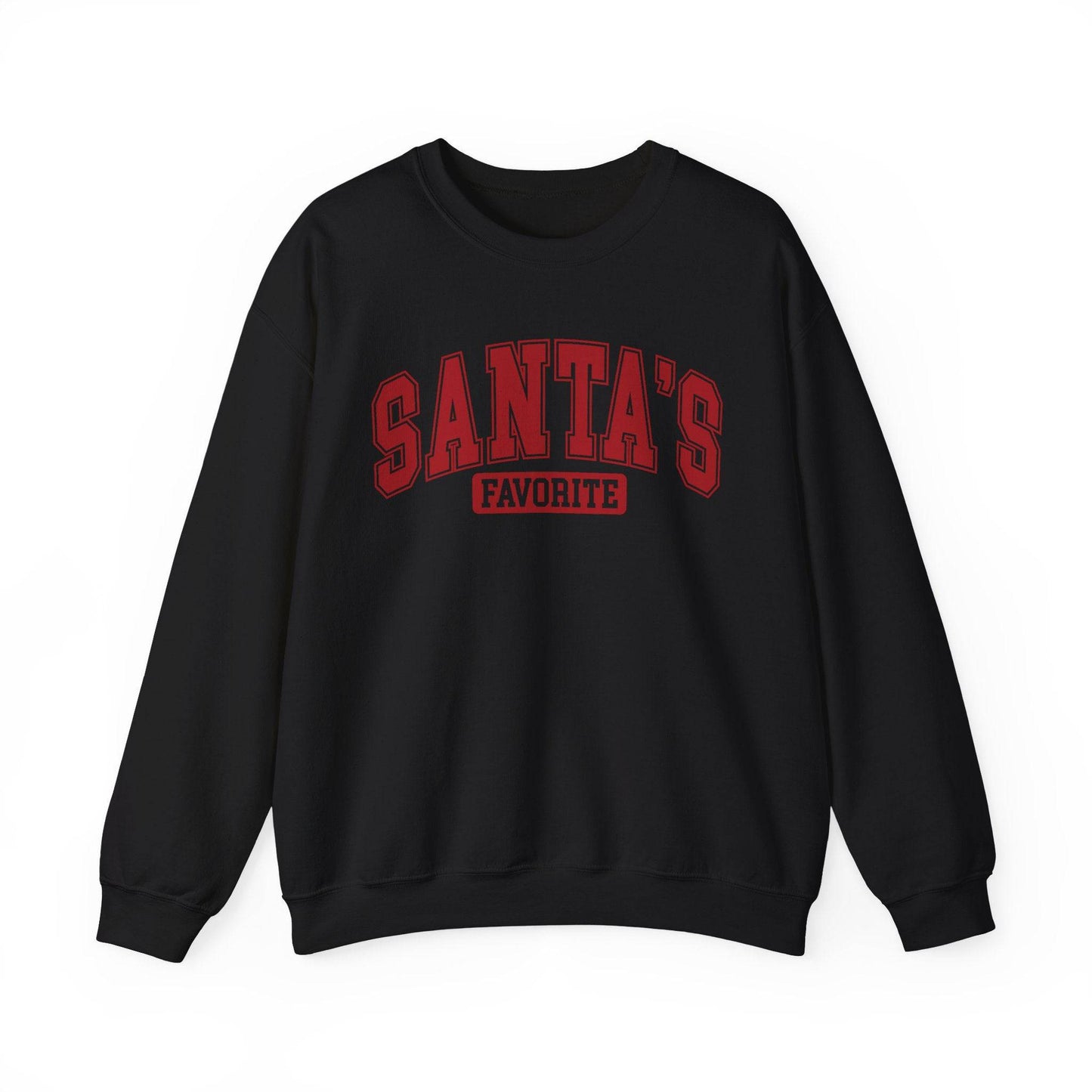Santa's Favorite Christmas Sweatshirt - Holiday Humor - Goateez Style