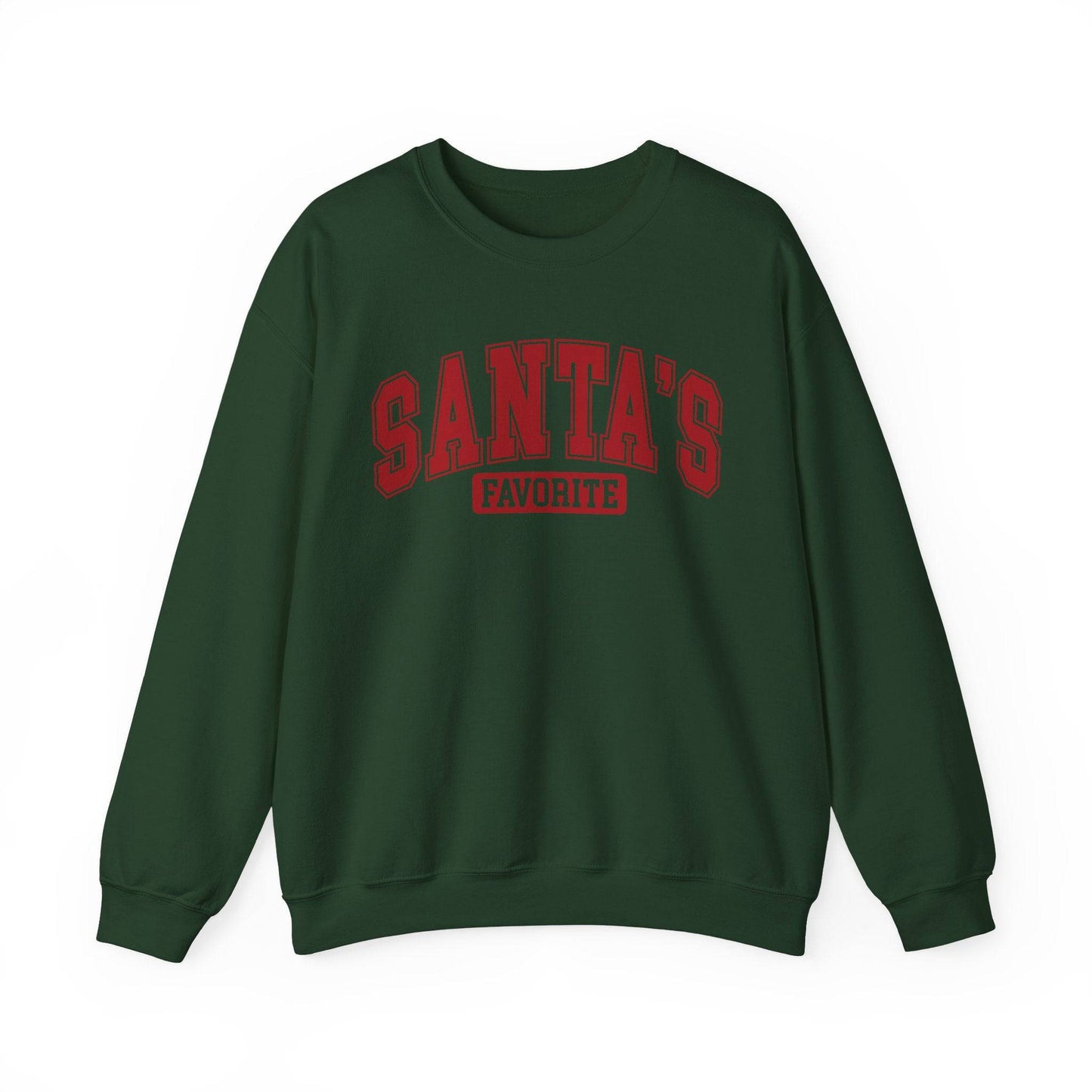 Santa's Favorite Christmas Sweatshirt - Holiday Humor - Goateez Style
