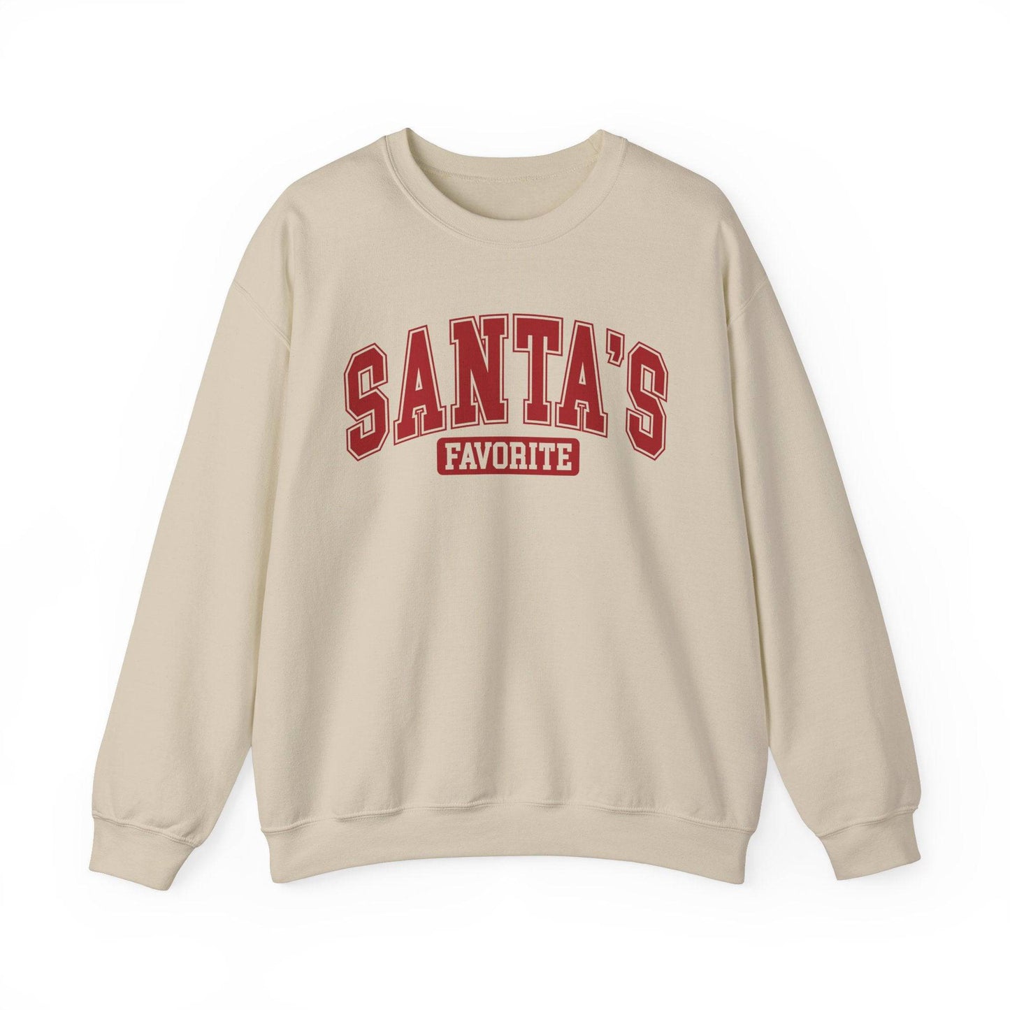 Santa's Favorite Christmas Sweatshirt - Holiday Humor - Goateez Style