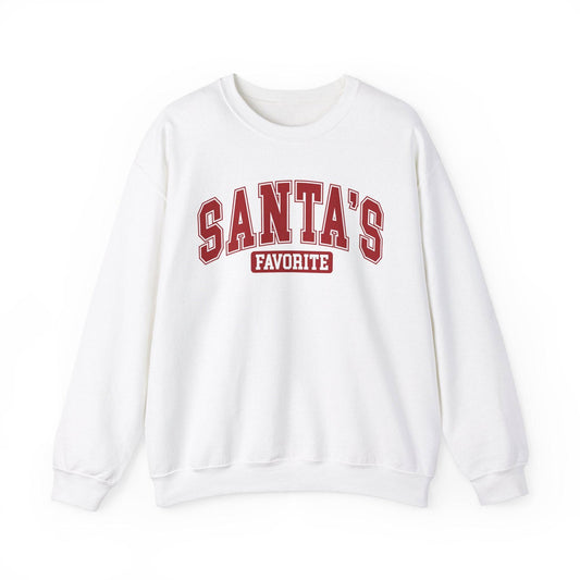 Santa's Favorite Christmas Sweatshirt - Holiday Humor - Goateez Style