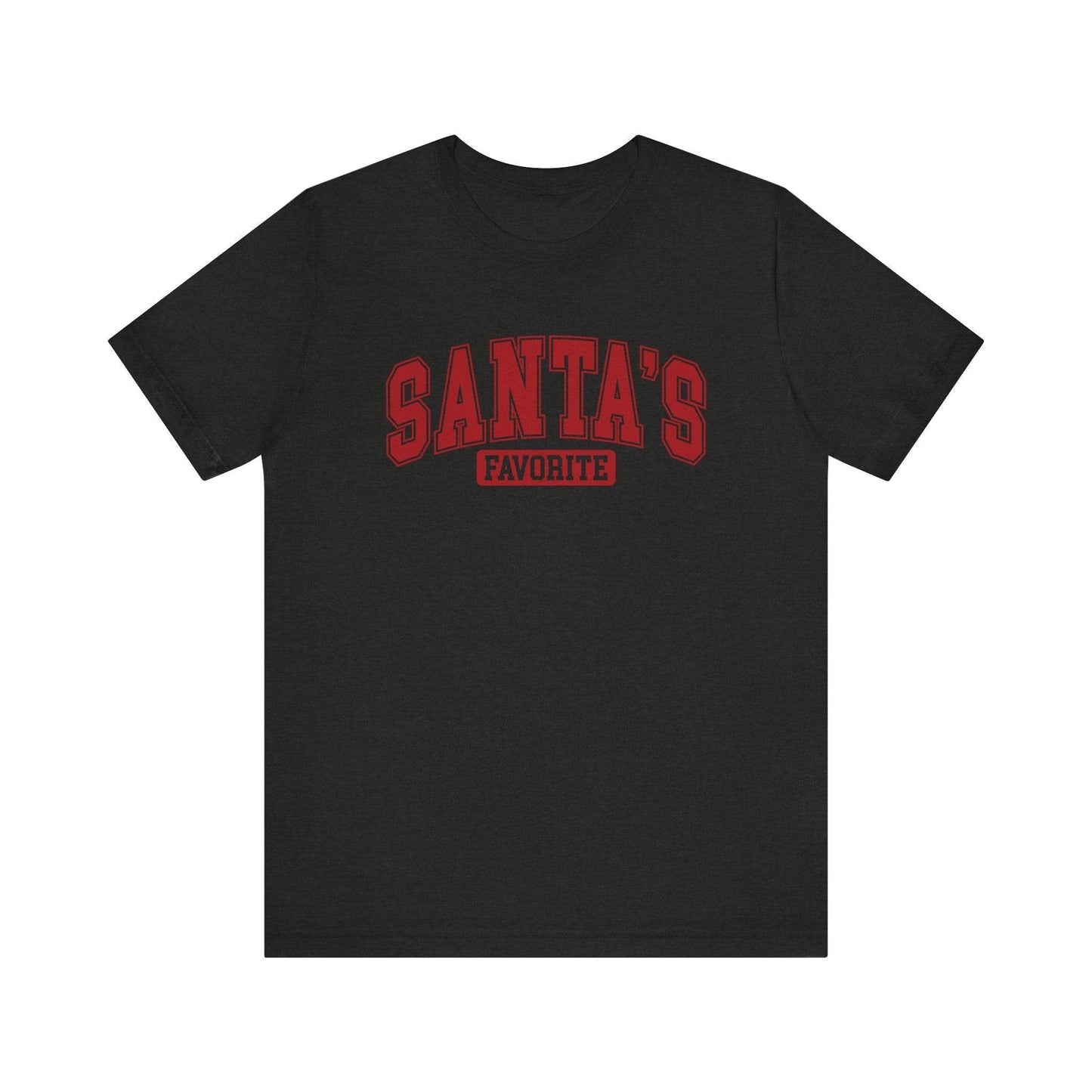 Santa's Favorite - Funny Christmas T-Shirt - Goateez Style