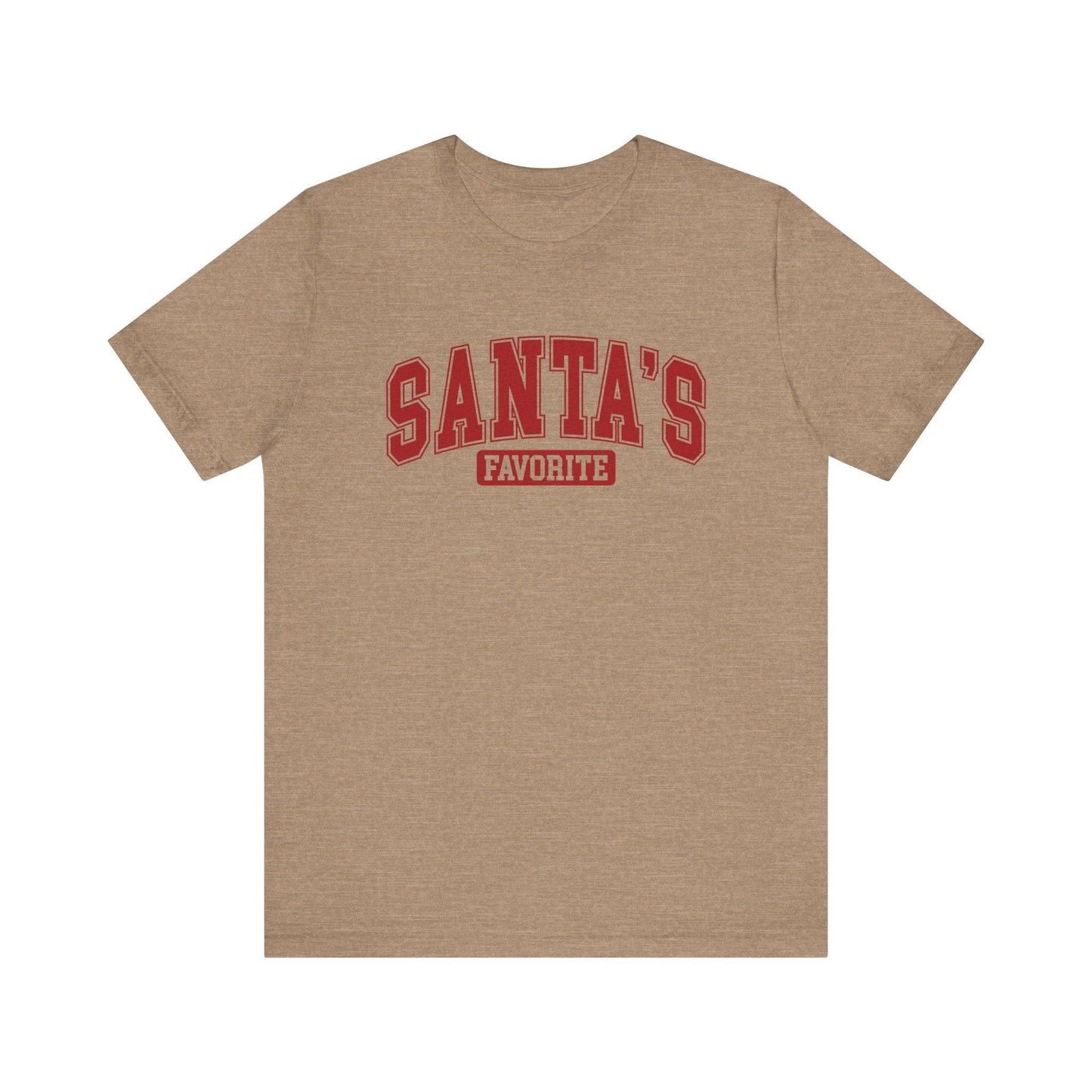 Santa's Favorite - Funny Christmas T-Shirt - Goateez Style
