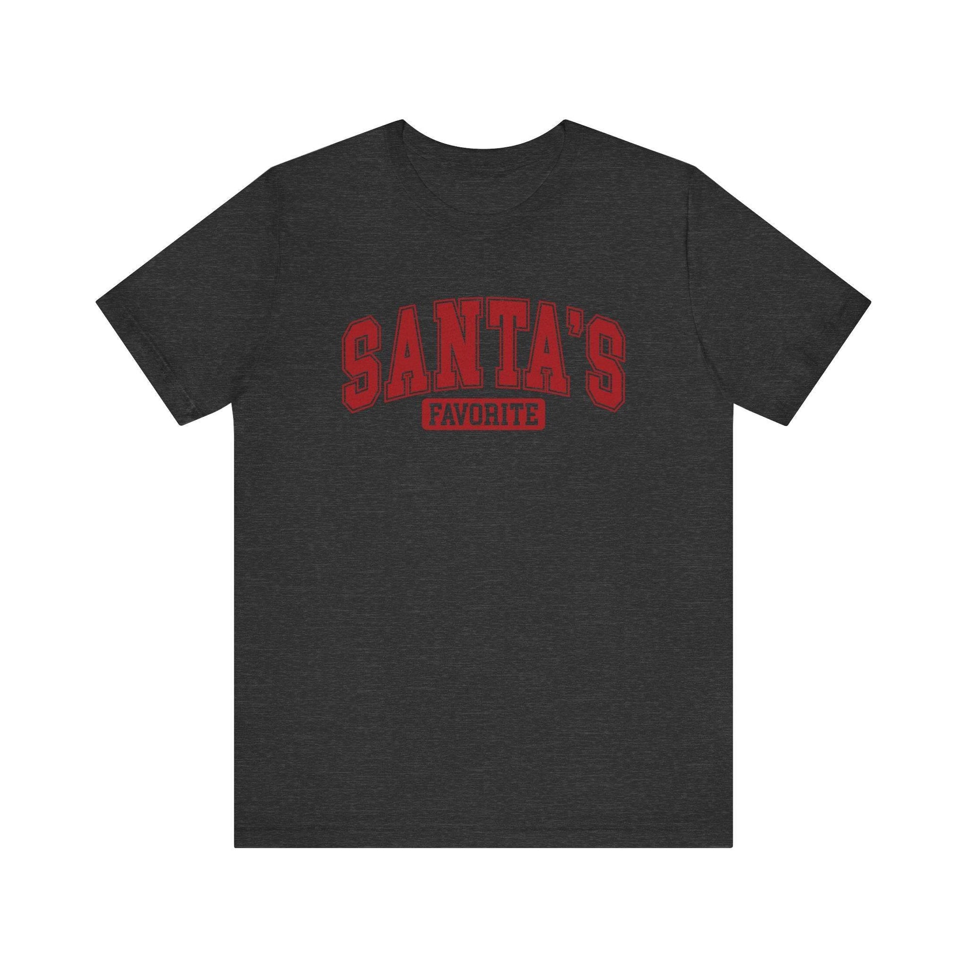Santa's Favorite - Funny Christmas T-Shirt - Goateez Style