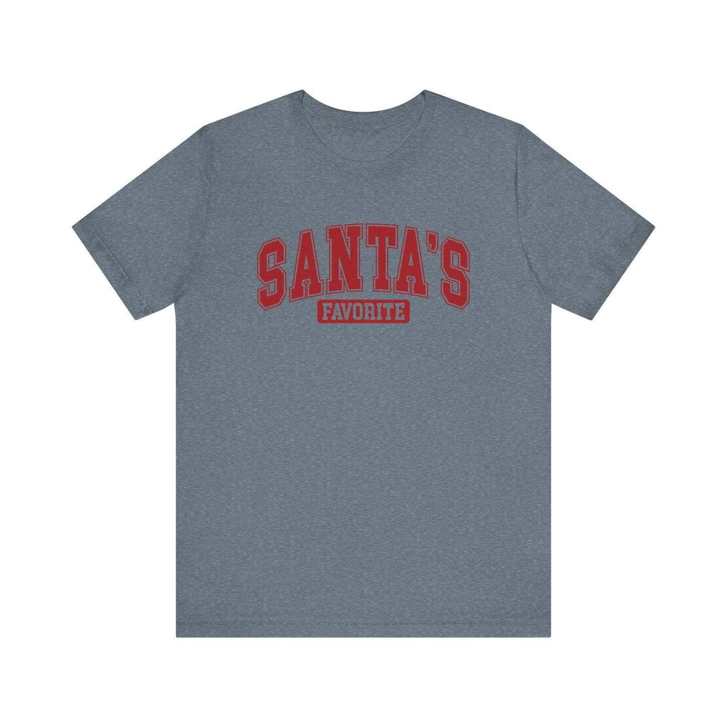 Santa's Favorite - Funny Christmas T-Shirt - Goateez Style