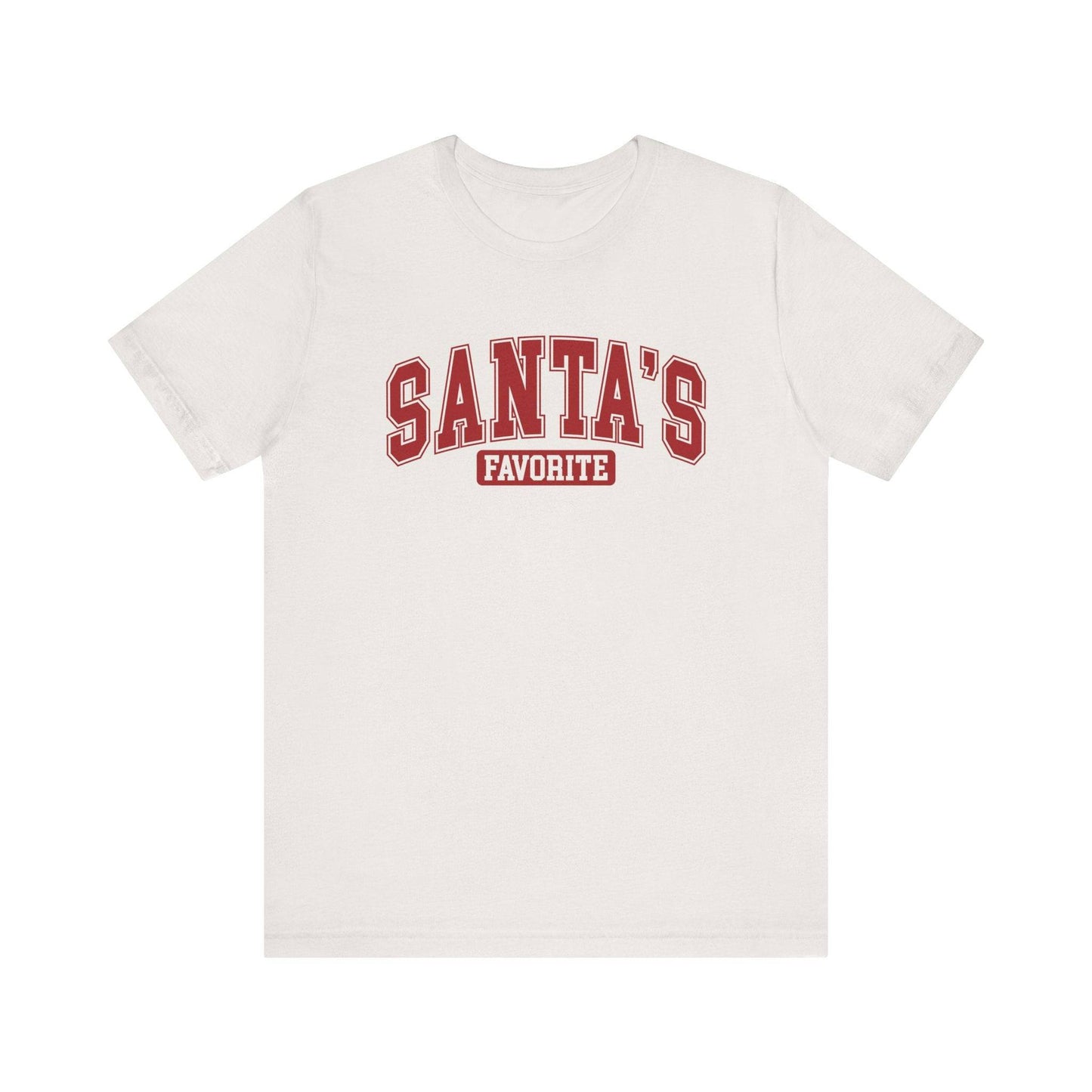 Santa's Favorite - Funny Christmas T-Shirt - Goateez Style