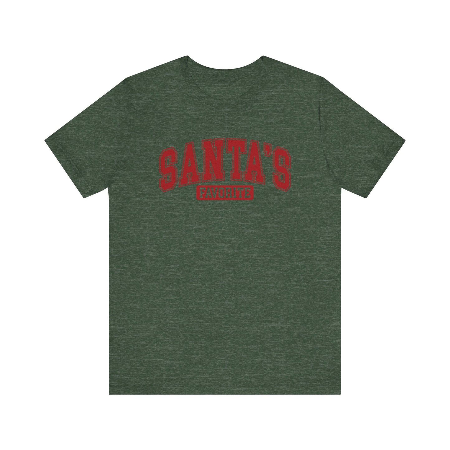 Santa's Favorite - Funny Christmas T-Shirt - Goateez Style
