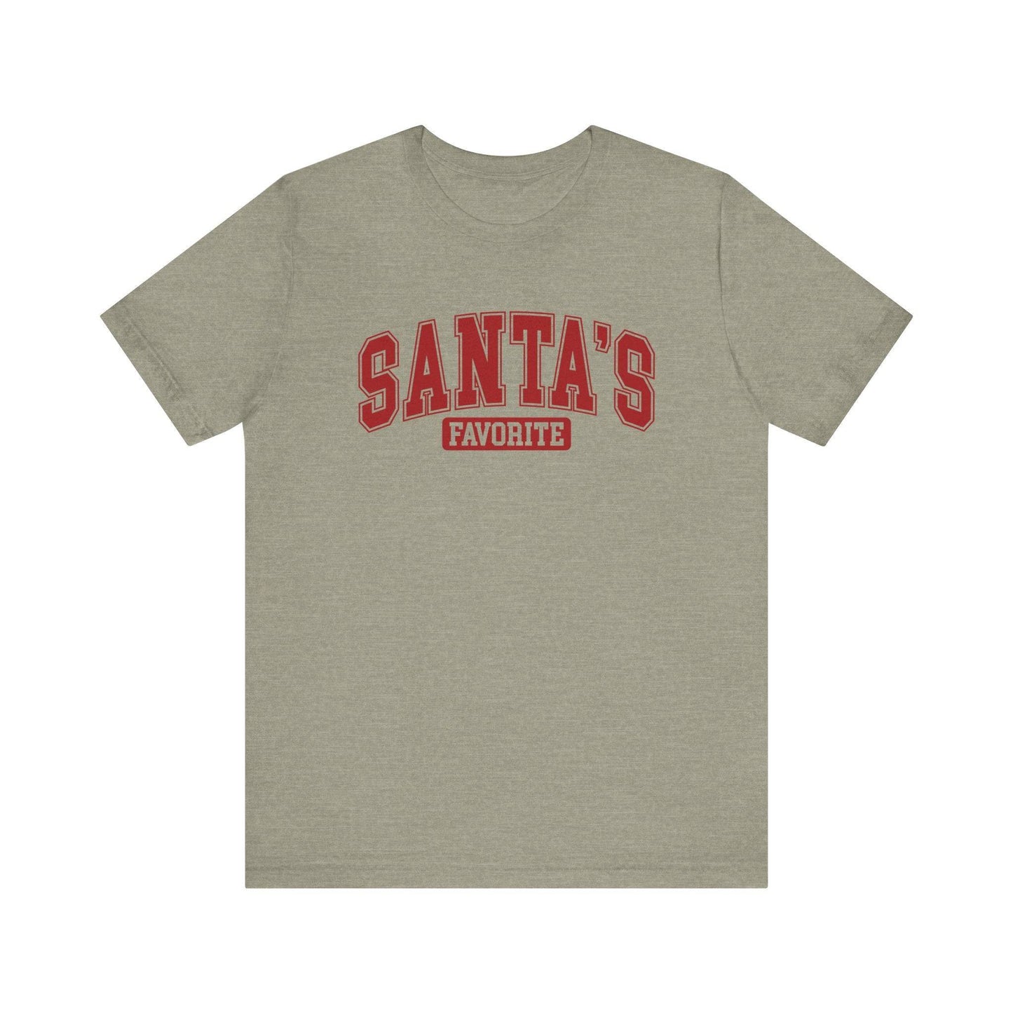 Santa's Favorite - Funny Christmas T-Shirt - Goateez Style