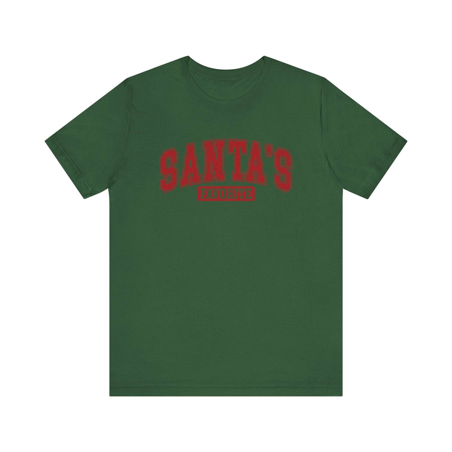 Santa's Favorite - Funny Christmas T-Shirt - Goateez Style