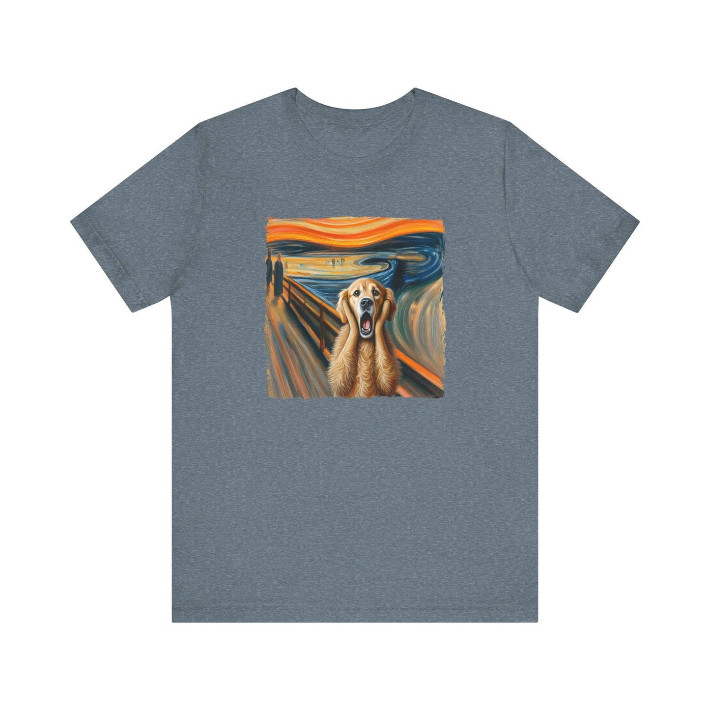 Scream Dog - Funny Art Parody T-Shirt - Goateez Style