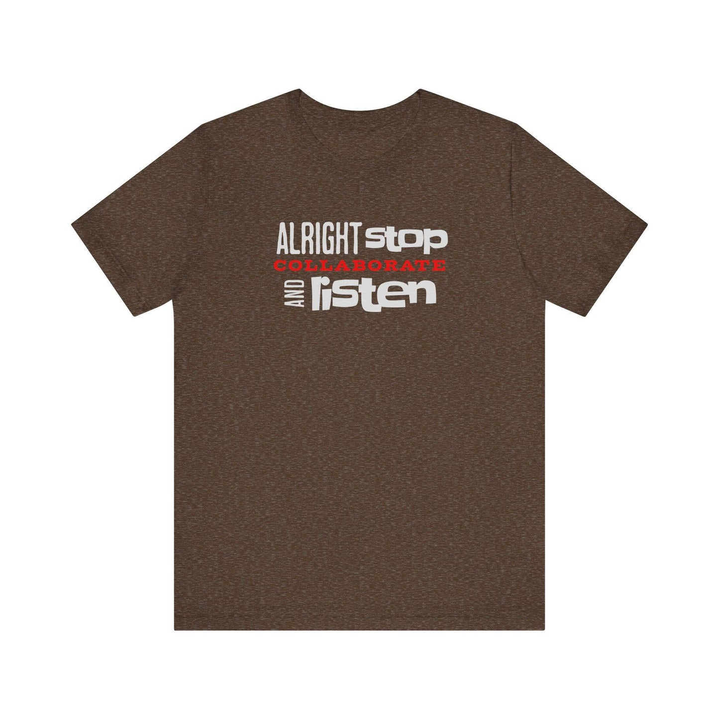 Stop Collaborate Listen T-Shirt - 90's Ice Ice Baby Shirt - Goateez Style