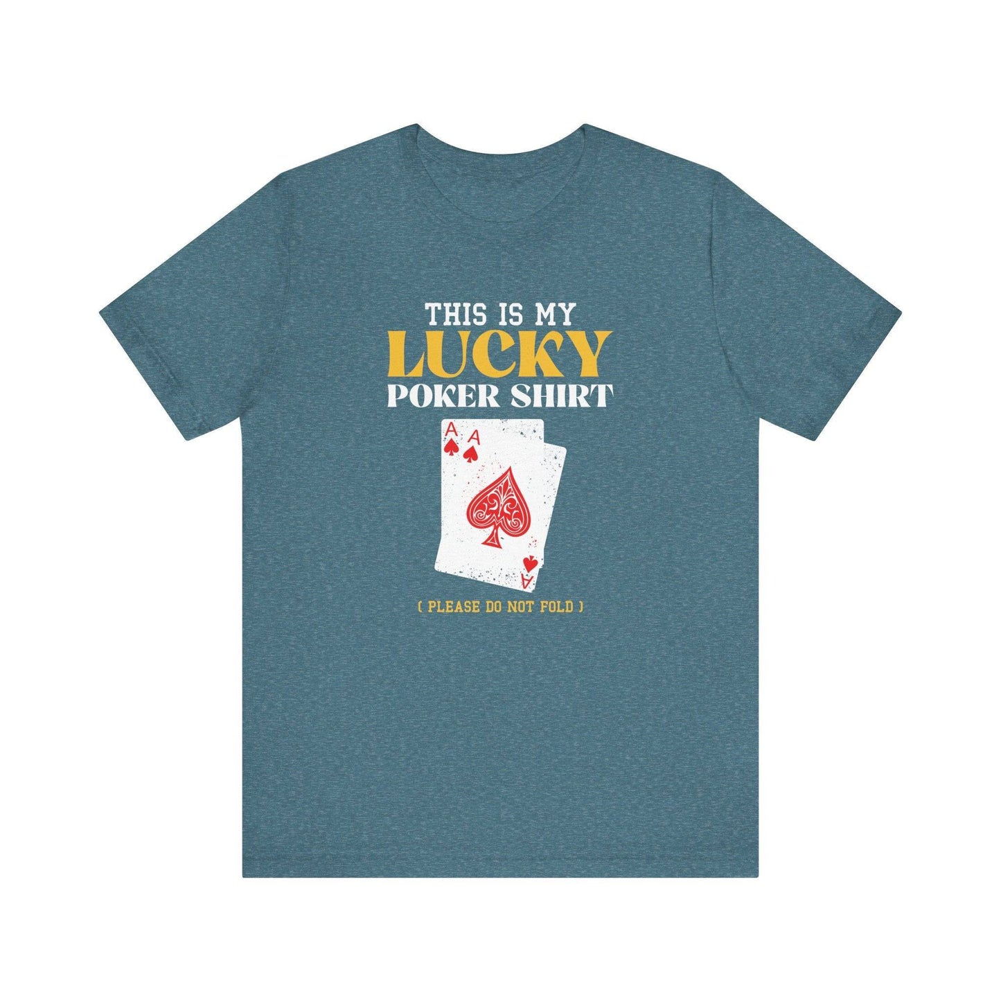 This Is My Lucky Poker Shirt - Fun Card Game Tee - Goateez Style