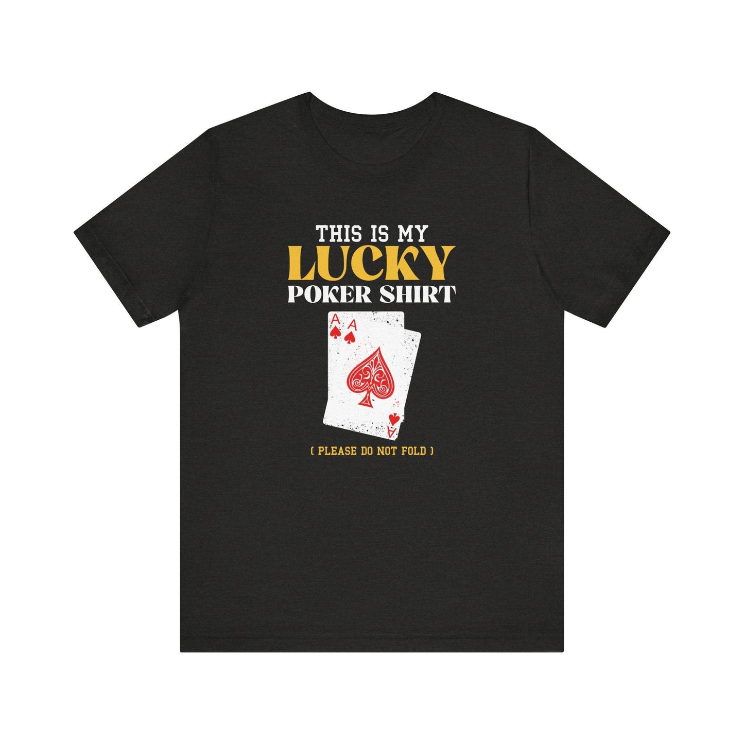 This Is My Lucky Poker Shirt - Fun Card Game Tee - Goateez Style