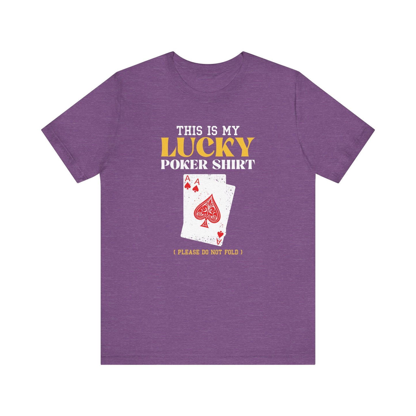 This Is My Lucky Poker Shirt - Fun Card Game Tee - Goateez Style