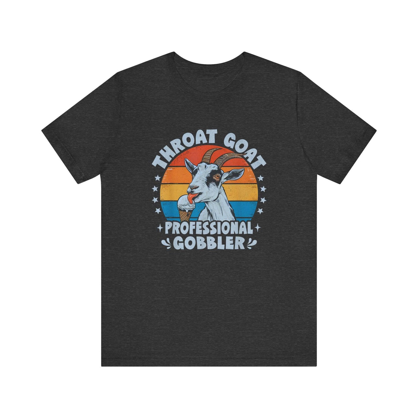 Throat Goat Funny T-Shirt - Cheeky Professional Gobbler Tee - Goateez Style