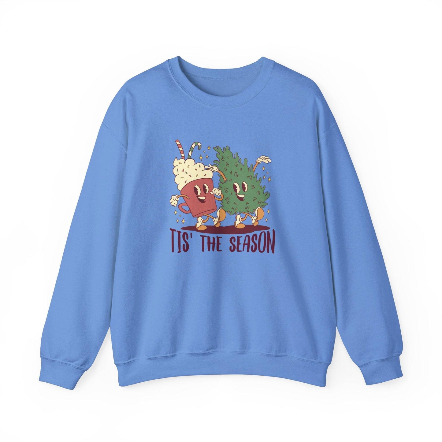 Tis' the Season Sweatshirt - Fun and Festive Holiday Design - Goateez Style