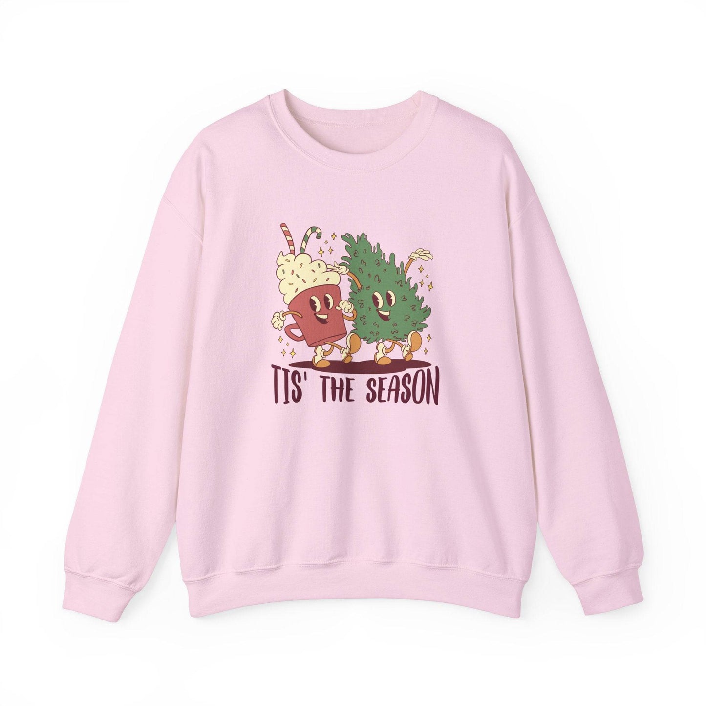 Tis' the Season Sweatshirt - Fun and Festive Holiday Design - Goateez Style