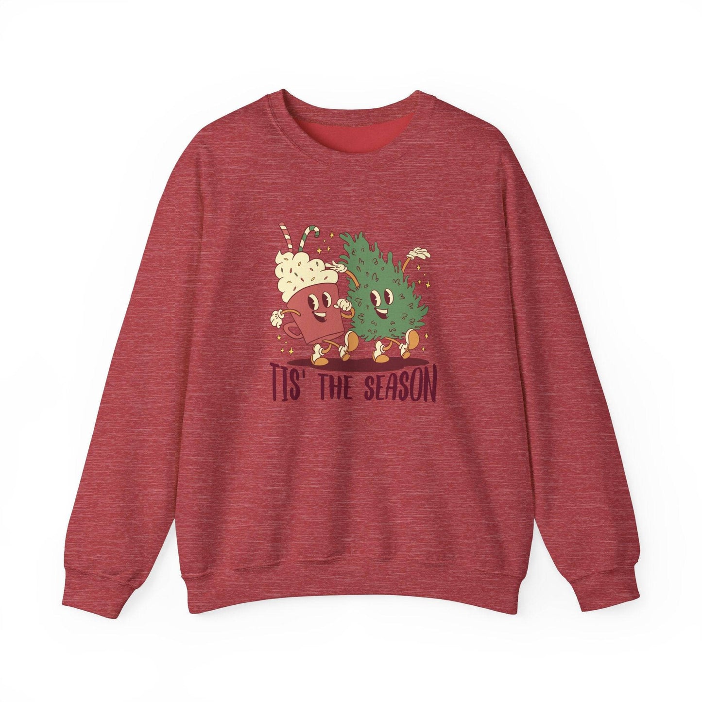 Tis' the Season Sweatshirt - Fun and Festive Holiday Design - Goateez Style