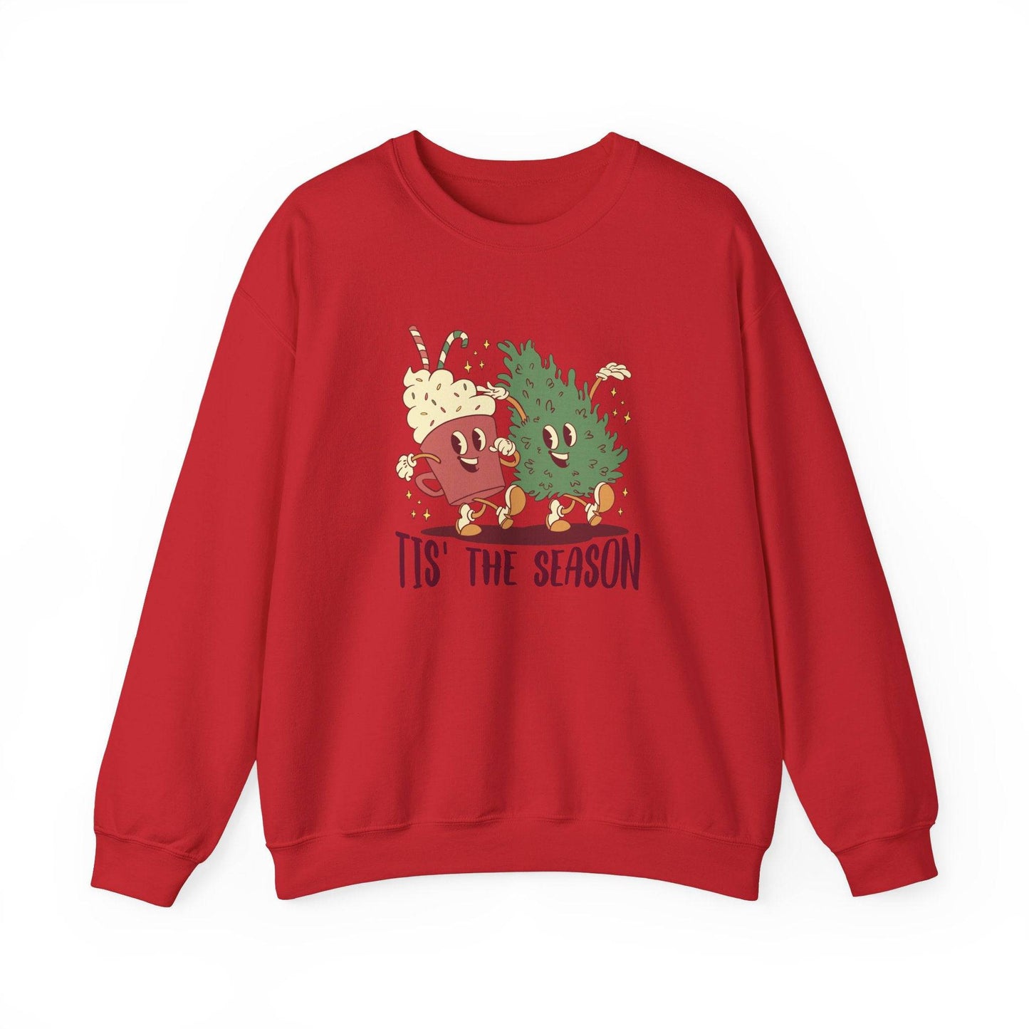 Tis' the Season Sweatshirt - Fun and Festive Holiday Design - Goateez Style
