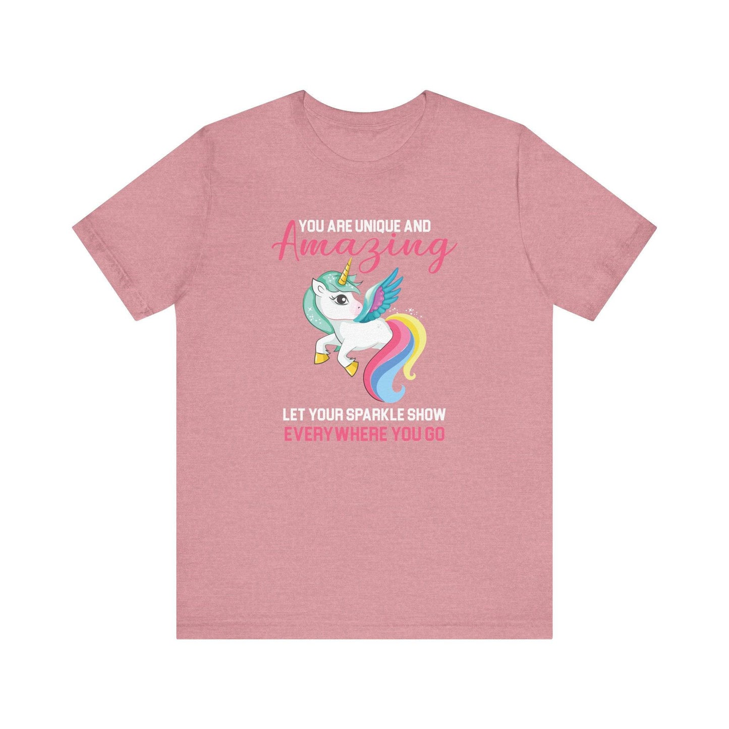 Unique and Amazing Unicorn T-Shirt - Inspirational and Fun Graphic Tee - Goateez Style