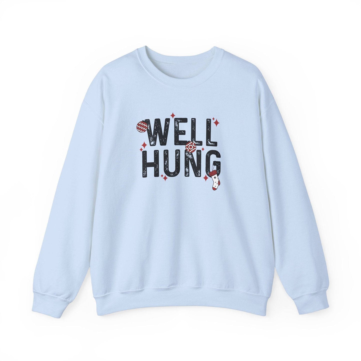 Well Hung Funny Christmas Sweatshirt - Goateez Style
